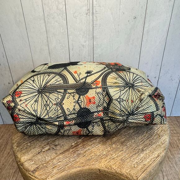 Black Cat Makeup Canvas Bag Artist Pouch Neutral Purse Accessories NEW FAST SHIP - Picture 5 of 6